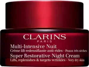 Image of Clarins Super Restorative Night Cream For Very Dry Skin 50ml