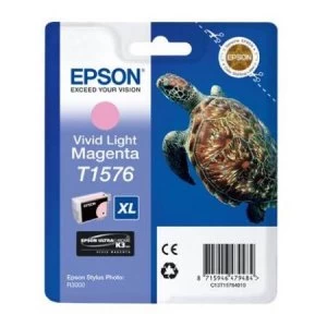 Image of Epson Turtle T1576 Light Magenta Ink Cartridge