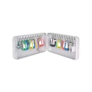 Image of Helix Standard Key Cabinet 20 Key Capacity Includes 10 key fobs, label