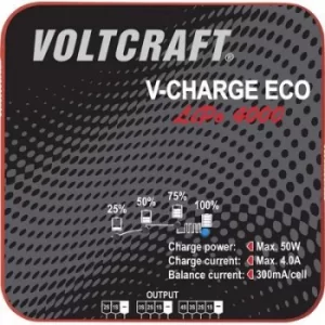 Image of VOLTCRAFT V-Charge Eco LiPo 4000 Scale model battery charger 230 V, 115 V 4 A LiPolymer