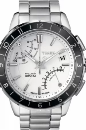 Image of Mens Timex Intelligent Quartz SL Series Flyback Chronograph Chronograph Watch T2N499