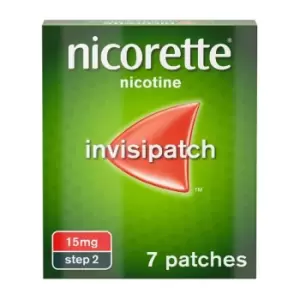 Image of Nicorette 15mg Invisi Patch Step 2 7x Patches