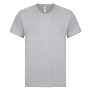 Image of Casual Classics Mens Premium Ringspun Tee (M) (Heather Grey)