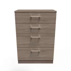 Image of Welcome Furniture Yelanto 4 Drawer Deep Chest - Darkolino