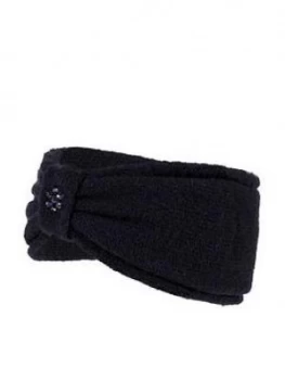 Image of Monsoon Girls Sparkle Bow Headband - Navy