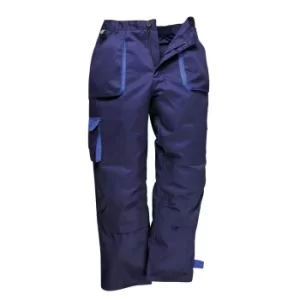Image of Portwest TX16 Contrast Lined Trousers Navy XL
