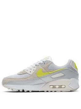 Image of Nike Air Max 90 - White/Yellow