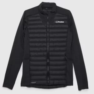 Image of Berghaus Hottar Hybrid Jacket In Black