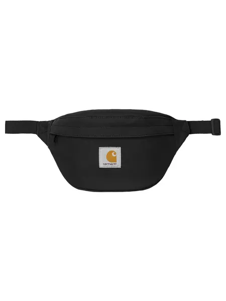 Image of Carhartt Wip Black Jake Hip Bag Black Male One 181038UK