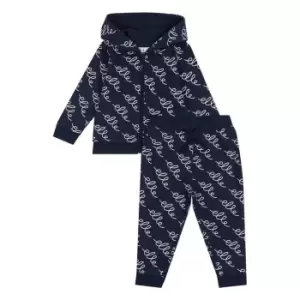 Image of Elle Elle AOP Jog Set Bb99 - Blue