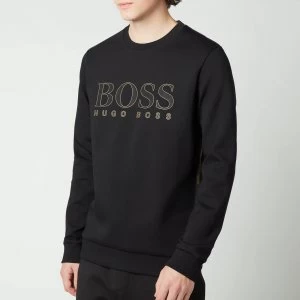 Image of Hugo Boss Athleisure Salbo Iconic Sweatshirt Black Size M Men