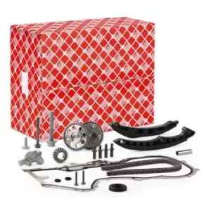 Image of FEBI BILSTEIN Timing Chain Kit VW,AUDI,SKODA 106306 03C103825A,03C103825AS2,03C109158A 03C109158AS5,03E109511,03E109511S2,03C109158A,03C109158AS5