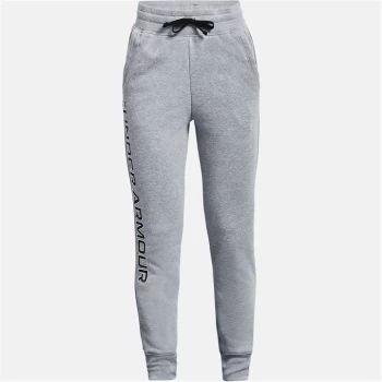 Image of Under Armour Fleece Joggers - Grey/Black
