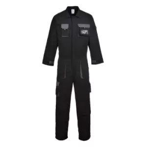 Image of Portwest TX15 Contrast Coverall Black M