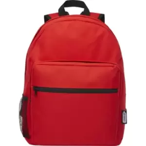 Image of Bullet Retrend Recycled Backpack (One Size) (Red)