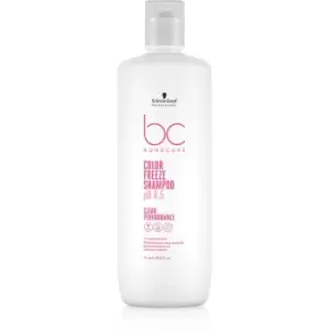 Image of Schwarzkopf Professional BC Bonacure Color Freeze Protective Shampoo For Colored Hair 1000 ml