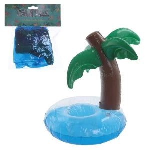 Image of Palm Tree Funky Tropical Inflatable Drinks Holder