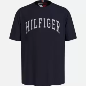 Image of Tommy Hilfiger Big & Tall Cotton Logo T-Shirt - XXXL