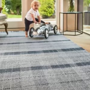 Image of Origins Highland Check Rug Navy 80 x 150cm