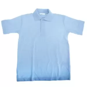 Image of Kustom Kit Klassic Childrens Superwash 60 Polo Shirt (Pack of 2) (9-10) (Light Blue)
