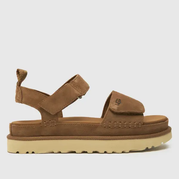 Image of UGG goldenstar sandals in chestnut Brown UK 5 (EU 38)