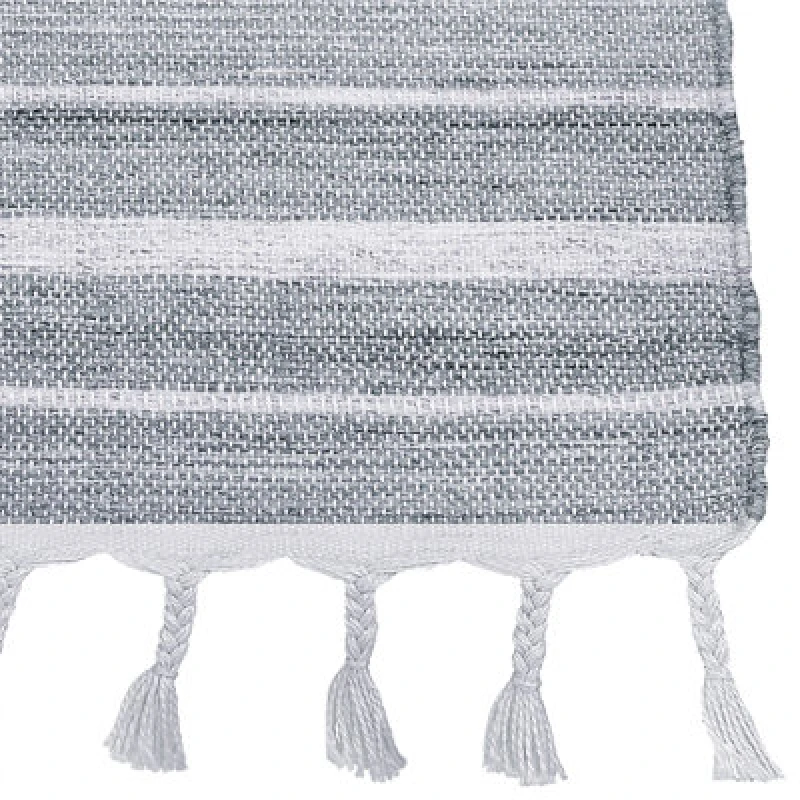 Image of Beliani Rug Bademli Light Grey 160 X 230 Cm