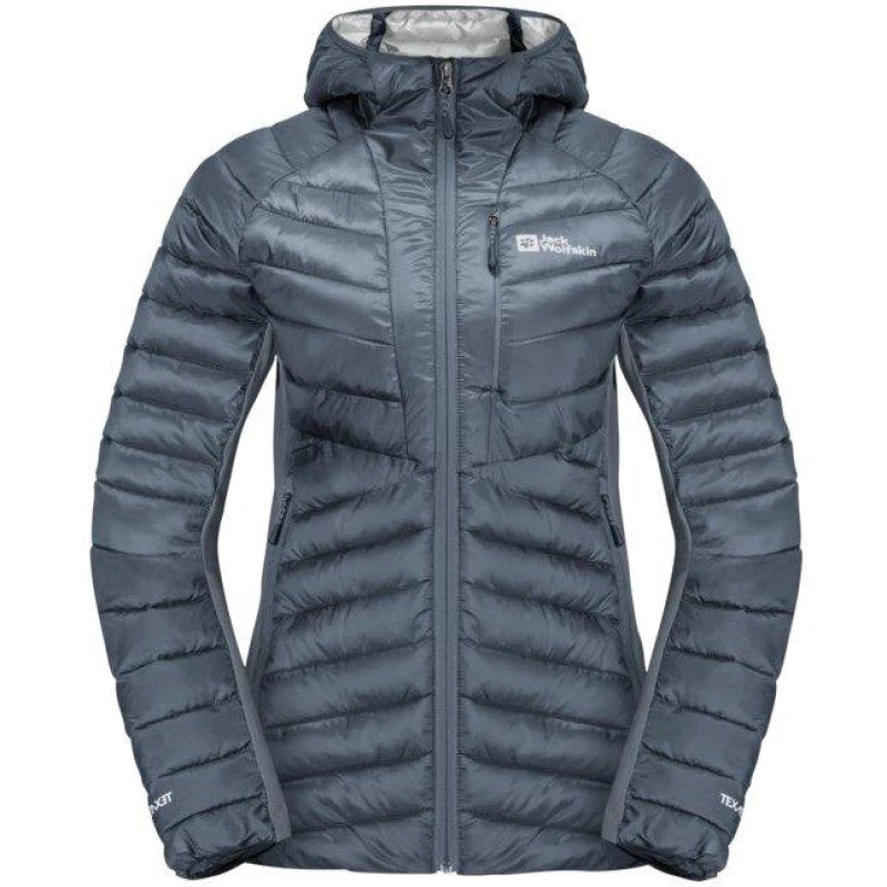 Image of Jack Wolfskin Womens Routeburn Down Jacket Midnight Sky female 10 (S)