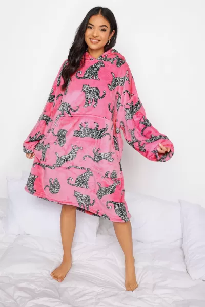 Image of Petite Printed Snuggle Hoodie