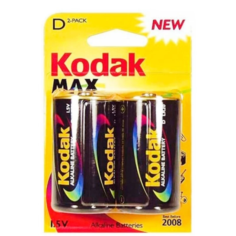 Image of Kodak Max Alkaline D/LR20 Batteries - 2 pcs Max_LR20-S0408541
