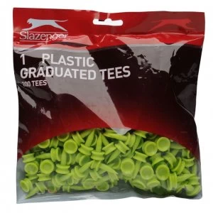 Image of Slazenger Graduated Tees Bumper Pack - Lime