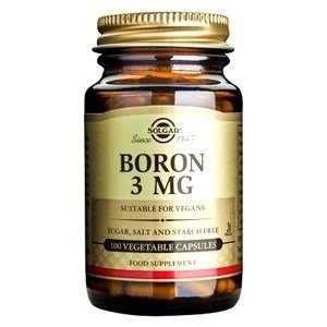 Image of Solgar Boron 3 mg Vegetable Capsules 100 capsules