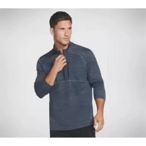 Image of Skechers On The Road quarter Zip - Blue