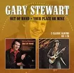 Image of Gary Stewart - Out Of Hand / Your Place Or Mine (Music CD)