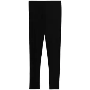 Image of M & S Womens Heatgen Plus Fleece Thermal Leggings, 18, Black