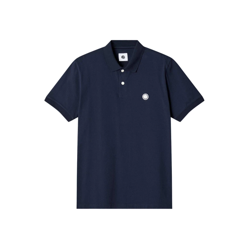 Image of Pretty Green Mens Jerry Short-Sleeve Polo Shirt Navy male Small
