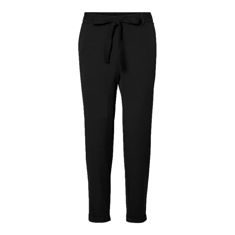 Image of Vero Moda Womens Trousers Vero Moda Vmkaya Mr Loose Tapered Noir Female Mx30