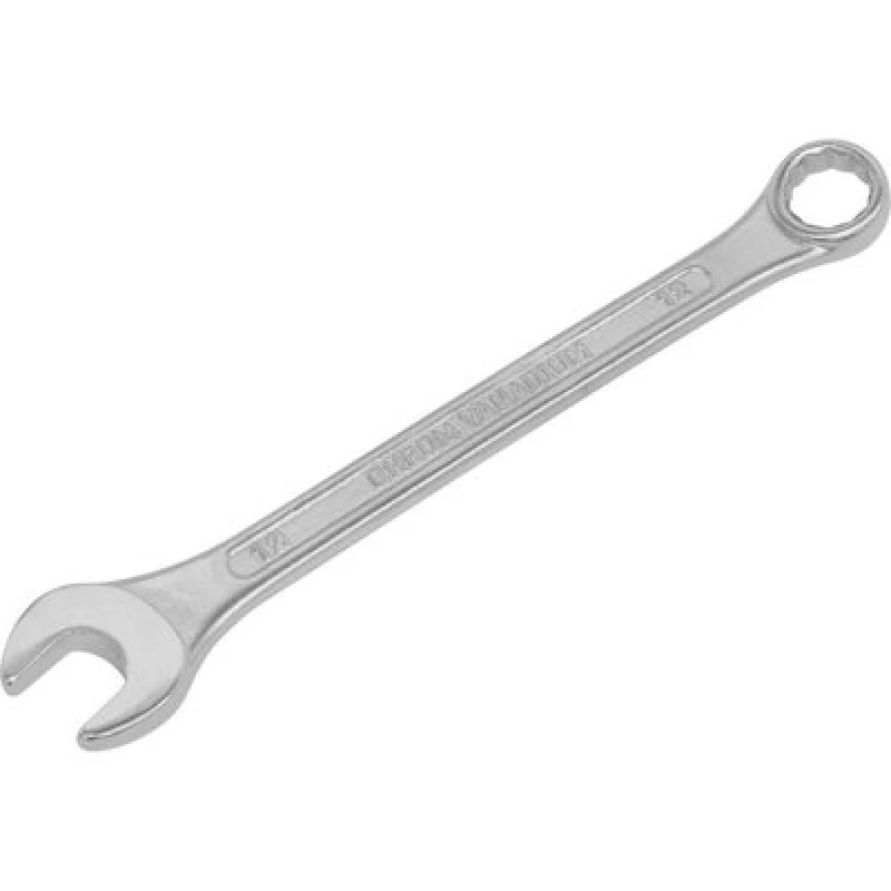 Image of Loops 12mm Combination Spanner - Fully Polished Heads - Chrome Vanadium Steel Metallics