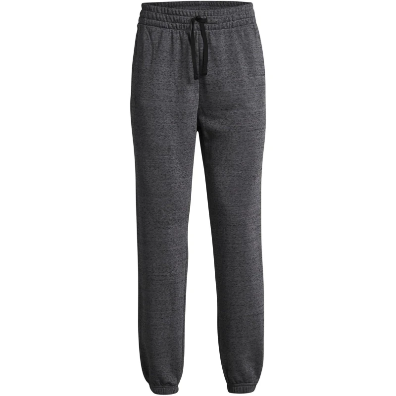 Image of Under Armour Rival Terry Joggers Womens Gray female 8 (XS)
