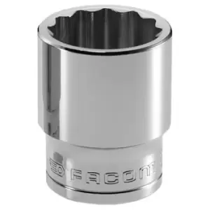 Image of Facom 1/2" Drive Bi Hexagon Socket Metric 1/2" 29mm