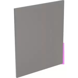 Image of Kitchen Kit Flatpack Slab Appliance Door Ultra Matt 715x596mm in Dust Grey Mdf