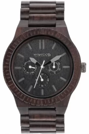 Image of Mens Wewood Kappa Black Watch WWD-KPBLK
