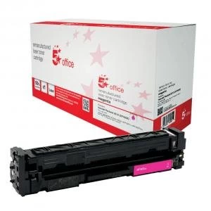 Image of 5 Star Office Supplies Laser Toner Ink Cartridge Page Life 2300pp Magenta