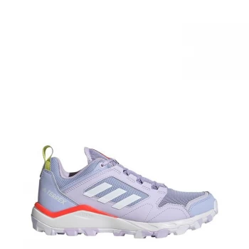 Image of adidas Terrex Agravic TR Trail Running Shoes Ladies - Violet Tone / Cloud White / So