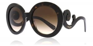 Image of Prada Minimal Baroque Sunglasses Tortoise 2AU6S1 55mm