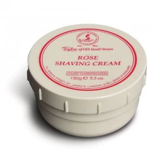 Image of Taylor of Old Bond Street Shaving Cream Bowl (150g) - Rose