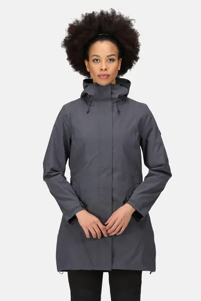 Image of Regatta 'Denbury III' 2-In-1 Waterproof Jacket Dark Grey