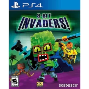 Image of 8 Bit Invaders PS4 Game