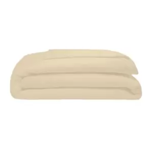 Image of Belledorm 200 Thread Count Egyptian Blend Duvet Cover (Single) (Papyrus)