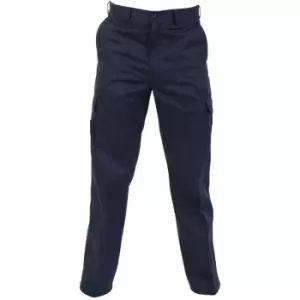 Image of Absolute Apparel Mens Combat Workwear Trouser (36 inches short) (Navy) - Navy