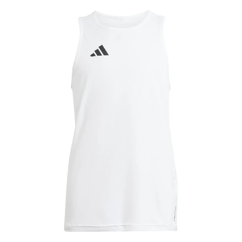 Image of Children's tank top adidas Team Blanc Male 5/6 ans